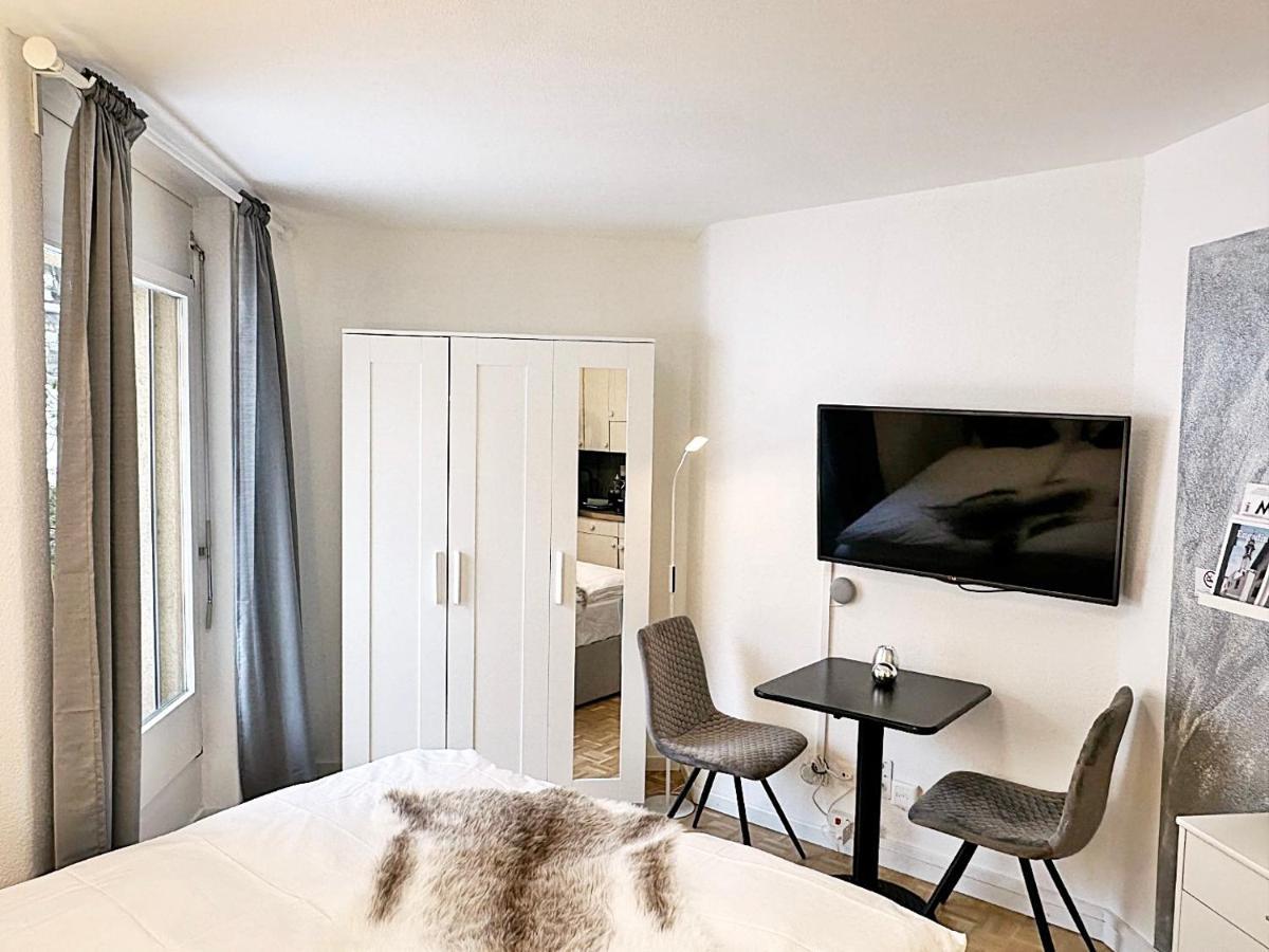 Kleines Juwel, Zentral, Mit Garage Und Pool - Cb102 Apartment St. Moritz Exterior foto