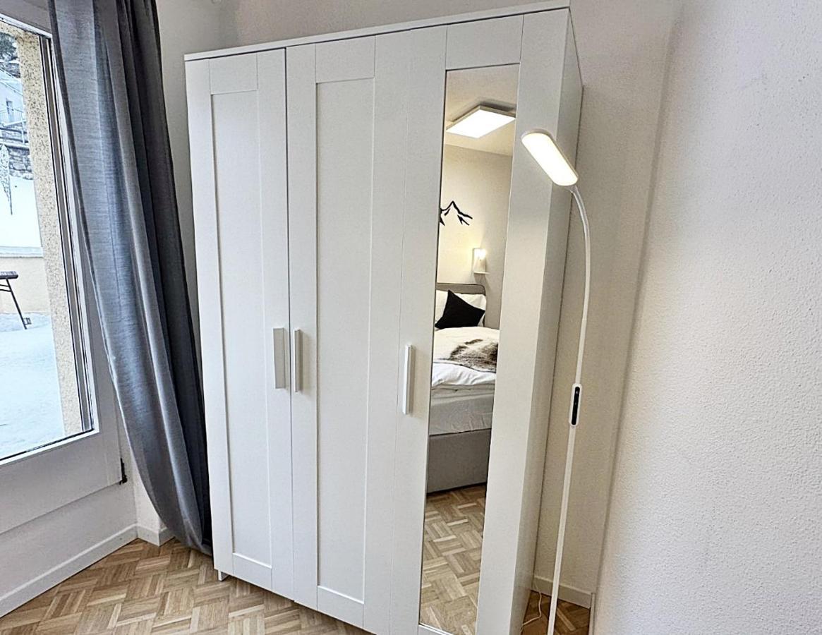 Kleines Juwel, Zentral, Mit Garage Und Pool - Cb102 Apartment St. Moritz Exterior foto