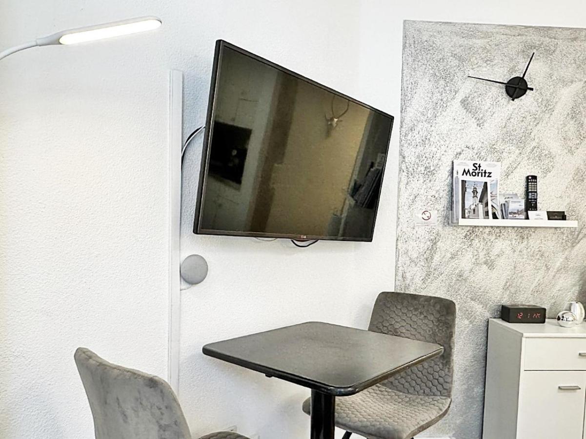 Kleines Juwel, Zentral, Mit Garage Und Pool - Cb102 Apartment St. Moritz Exterior foto